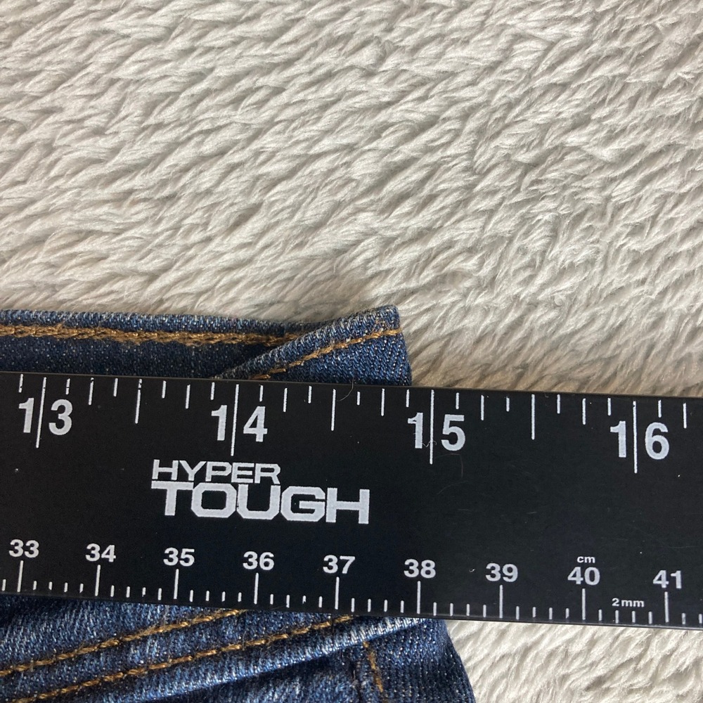 Levi's Women's 512 Perfectly Slimming Straight‎ Leg Jeans Dark Wash Size 10 - Picture 9 of 16